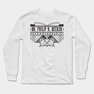 Nightbreed Dr Decker Logo Long Sleeve T-Shirt